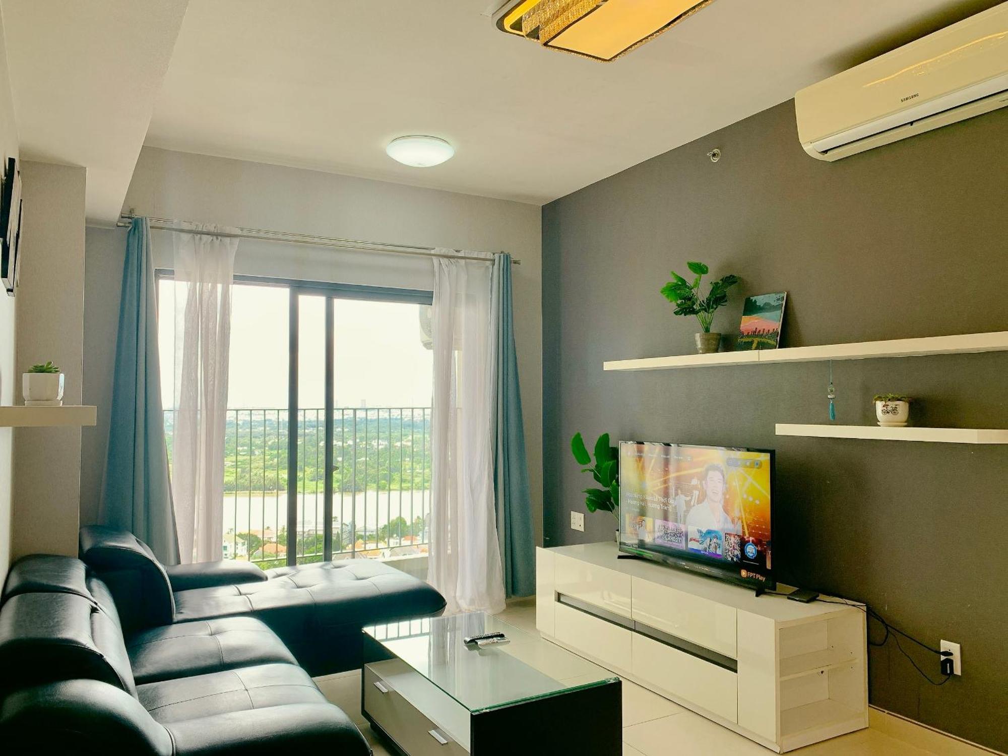 Masteri Thao Dien Comfy Apartment #Nice Balcony #Opening View Ciudad Ho Chi Minh  Exterior foto