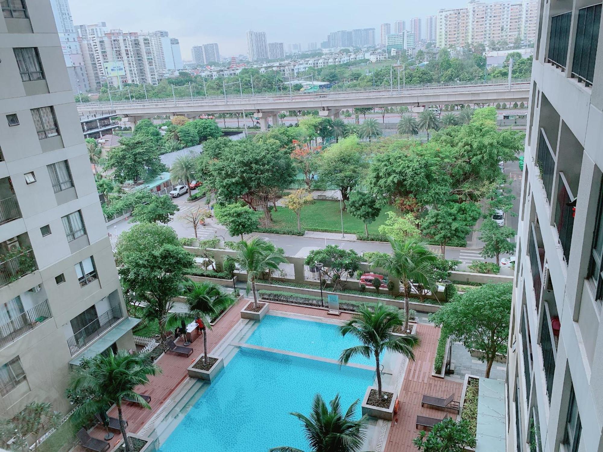 Masteri Thao Dien Comfy Apartment #Nice Balcony #Opening View Ciudad Ho Chi Minh  Exterior foto