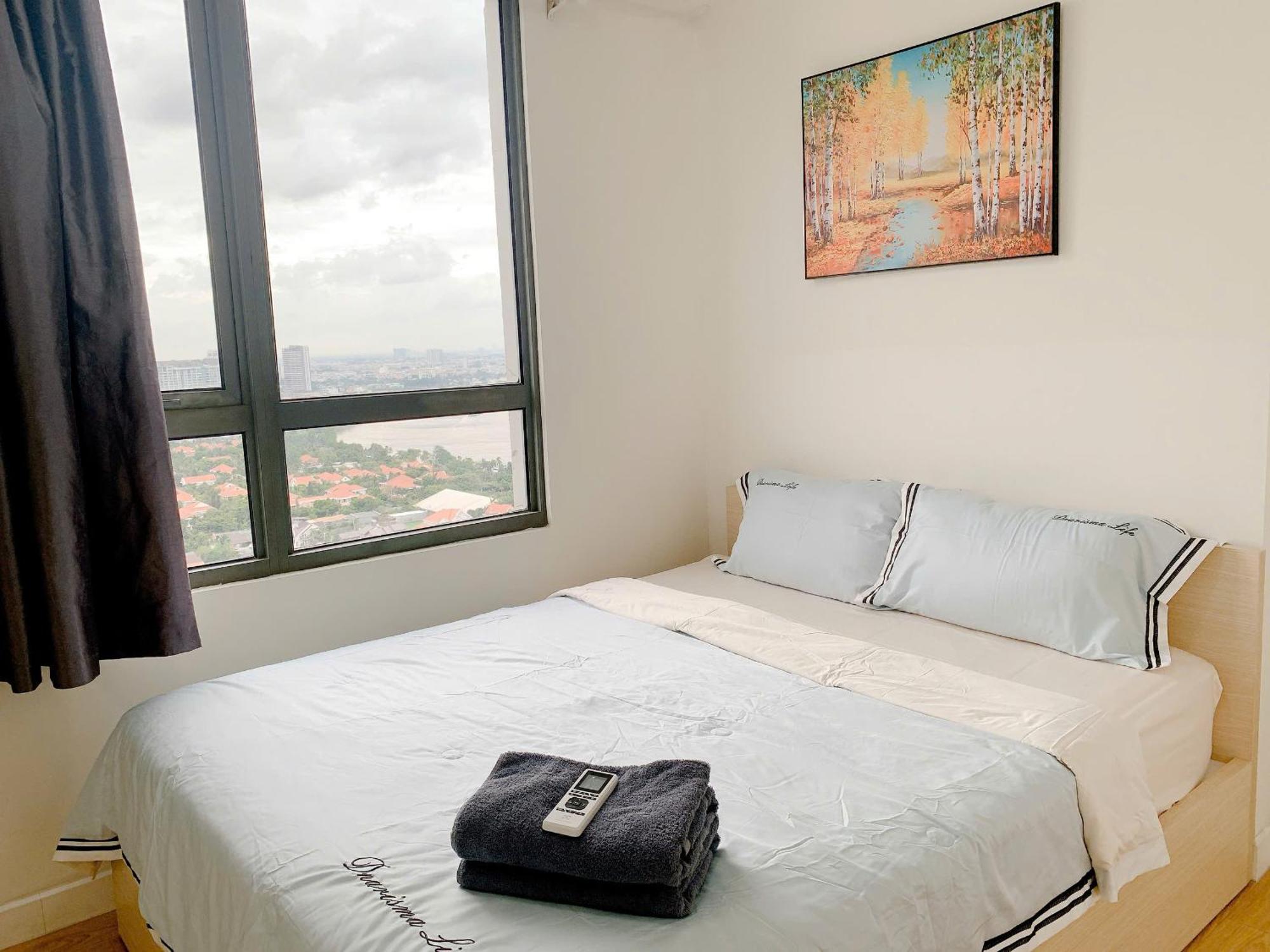 Masteri Thao Dien Comfy Apartment #Nice Balcony #Opening View Ciudad Ho Chi Minh  Exterior foto